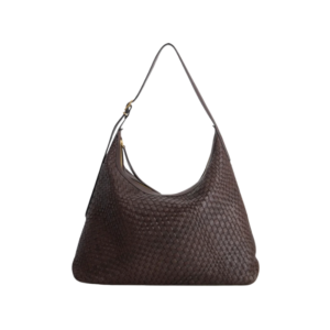 LA Pre-Loved Handbags Kaia Weave Shoulder Leather Bag